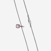 KONSTANTINO - "Gen K 2" Sterling Silver & 18k Yellow Gold, Pink Corundum Doublet Pendant (COR: 10mm) - MEKJ763-652

Pendant Dimensions: 1.00 x 0.50 in.
S/S Chain Included:CHKJ22-131-18 (Length - 18in.) - THE SOLIST