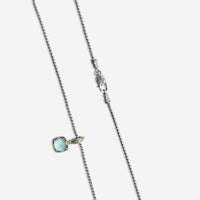 KONSTANTINO - "Gen K 2" Sterling Silver & 18k Yellow Gold, Aquamarine Triplet Pendant (AQM: 10mm) - MEKJ763-655

Pendant Dimensions: 1.00 x 0.50 in.
S/S Chain Included:CHKJ22-131-18 (Length - 18in.) - THE SOLIST