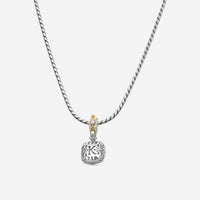 KONSTANTINO - "Gen K 2" Sterling Silver & 18k Yellow Gold, Aquamarine Triplet Pendant (AQM: 10mm) - MEKJ763-655

Pendant Dimensions: 1.00 x 0.50 in.
S/S Chain Included:CHKJ22-131-18 (Length - 18in.) - THE SOLIST