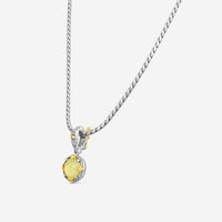 KONSTANTINO - "Gen K 2" Sterling Silver & 18k Yellow Gold, Yellow Agate Triplet Pendant (YEL: 10mm) - MEKJ764-649

Pendant Dimensions: 1.00 x 0.50 in.
S/S Chain Included:CHKJ22-131-18 (Length - 18in.) - THE SOLIST