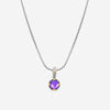 KONSTANTINO - "Gen K 2" Sterling Silver & 18k Yellow Gold, Amethyst Triplet Pendant (AMY: 10mm) - MEKJ764-653

Pendant Dimensions: 1.00 x 0.50 in.
S/S Chain Included:CHKJ22-131-18 (Length - 18in.) - THE SOLIST