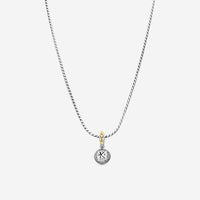 KONSTANTINO - "Gen K 2" Sterling Silver & 18k Yellow Gold, Amethyst Triplet Pendant (AMY: 10mm) - MEKJ764-653

Pendant Dimensions: 1.00 x 0.50 in.
S/S Chain Included:CHKJ22-131-18 (Length - 18in.) - THE SOLIST
