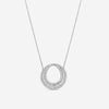 Mémoire 18K White Gold Diamond Infinity Circle Necklace MFDC103N-0160T8W - THE SOLIST