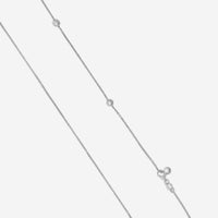 Mémoire Golden Bubbles Classic 18K White Gold Diamond Pendant Necklace MGBMRP-0100TW - THE SOLIST