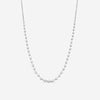 Mémoire 18K White Gold Diamond Station Bar Necklace MXN4528N-0200TW - THE SOLIST