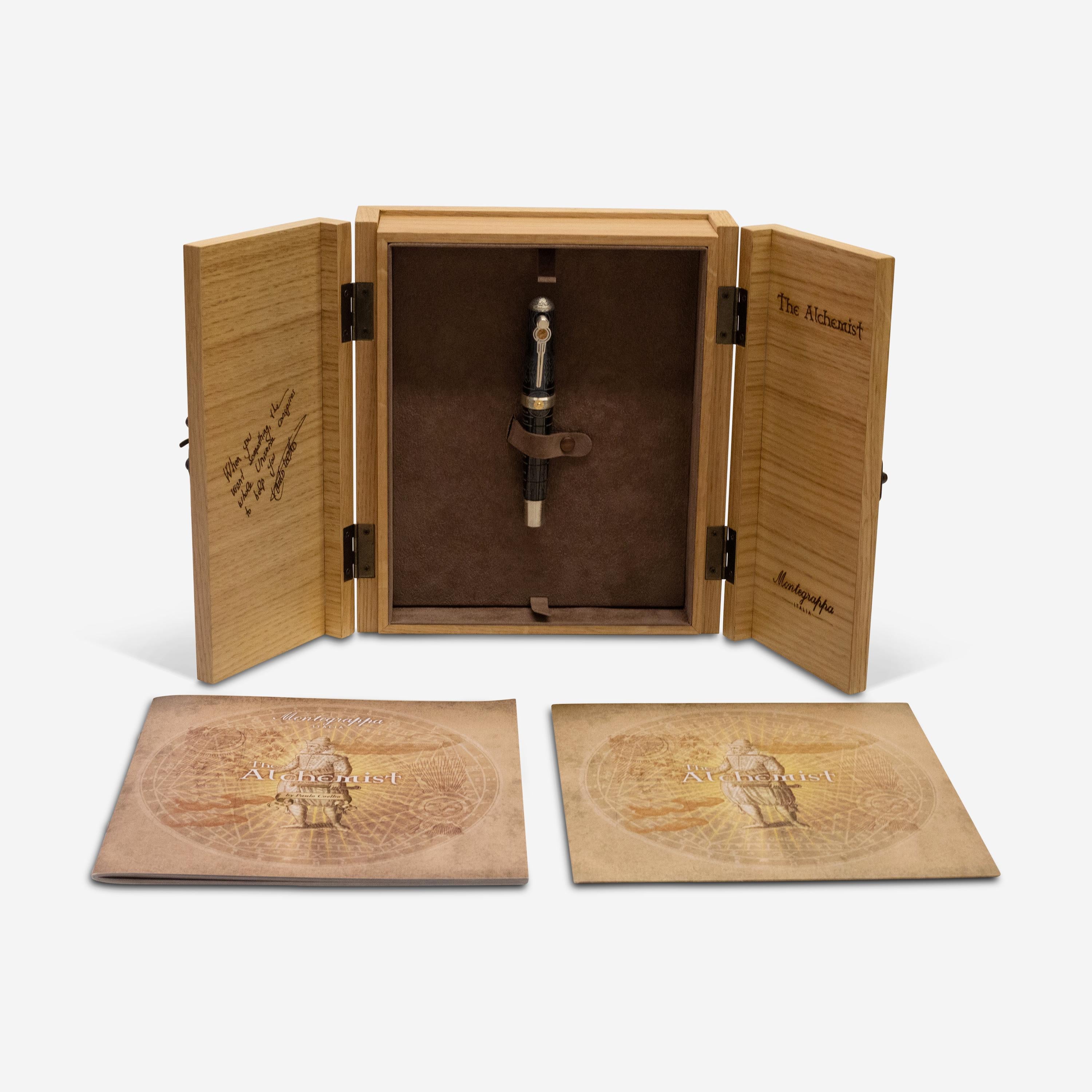 Montegrappa The Alchemist Sterling Silver and Resin Fountain Pen (F) ISAKN2AC