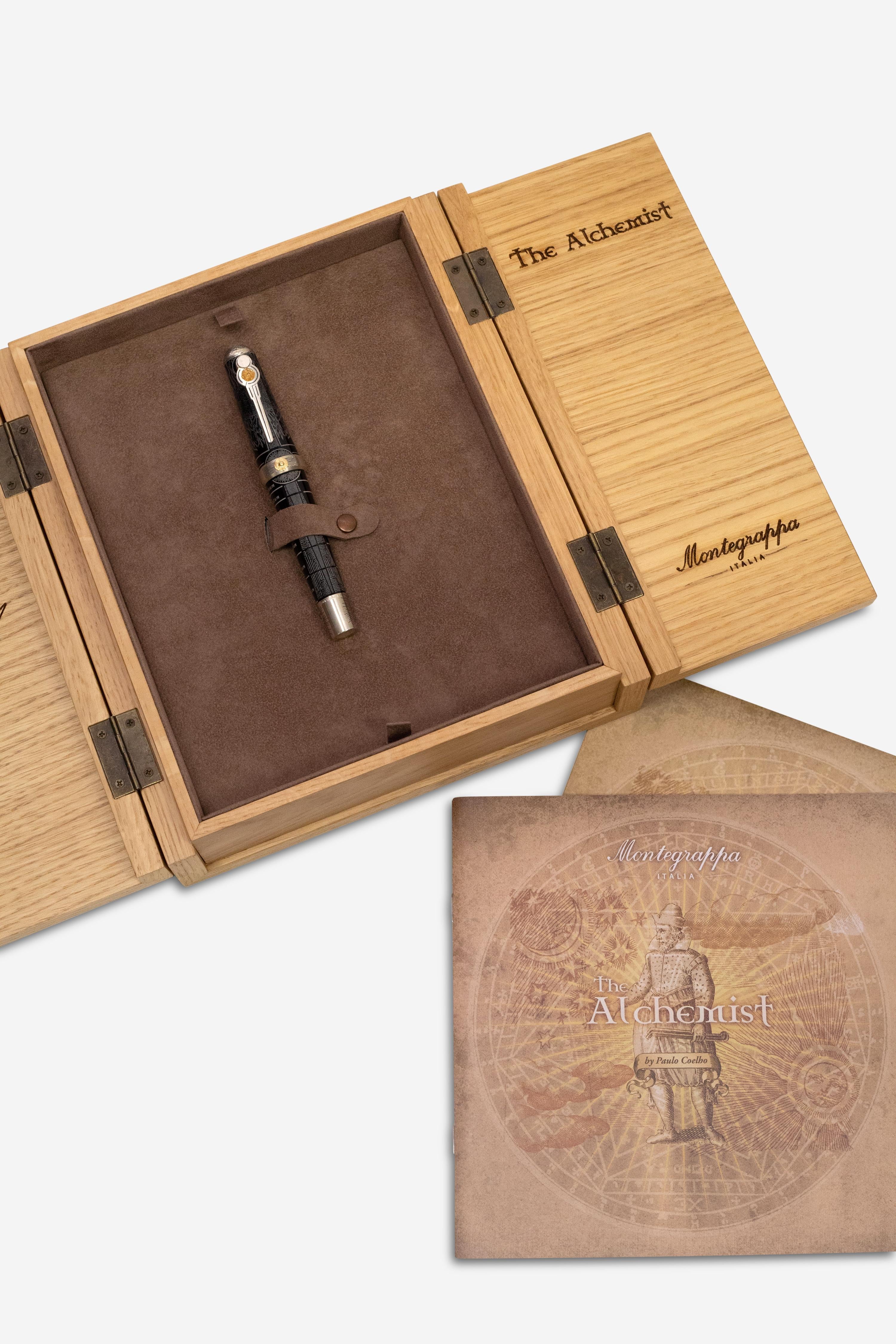 Montegrappa The Alchemist LE Sterling Silver & Resin Fountain Pen (M) ISAKN3AC