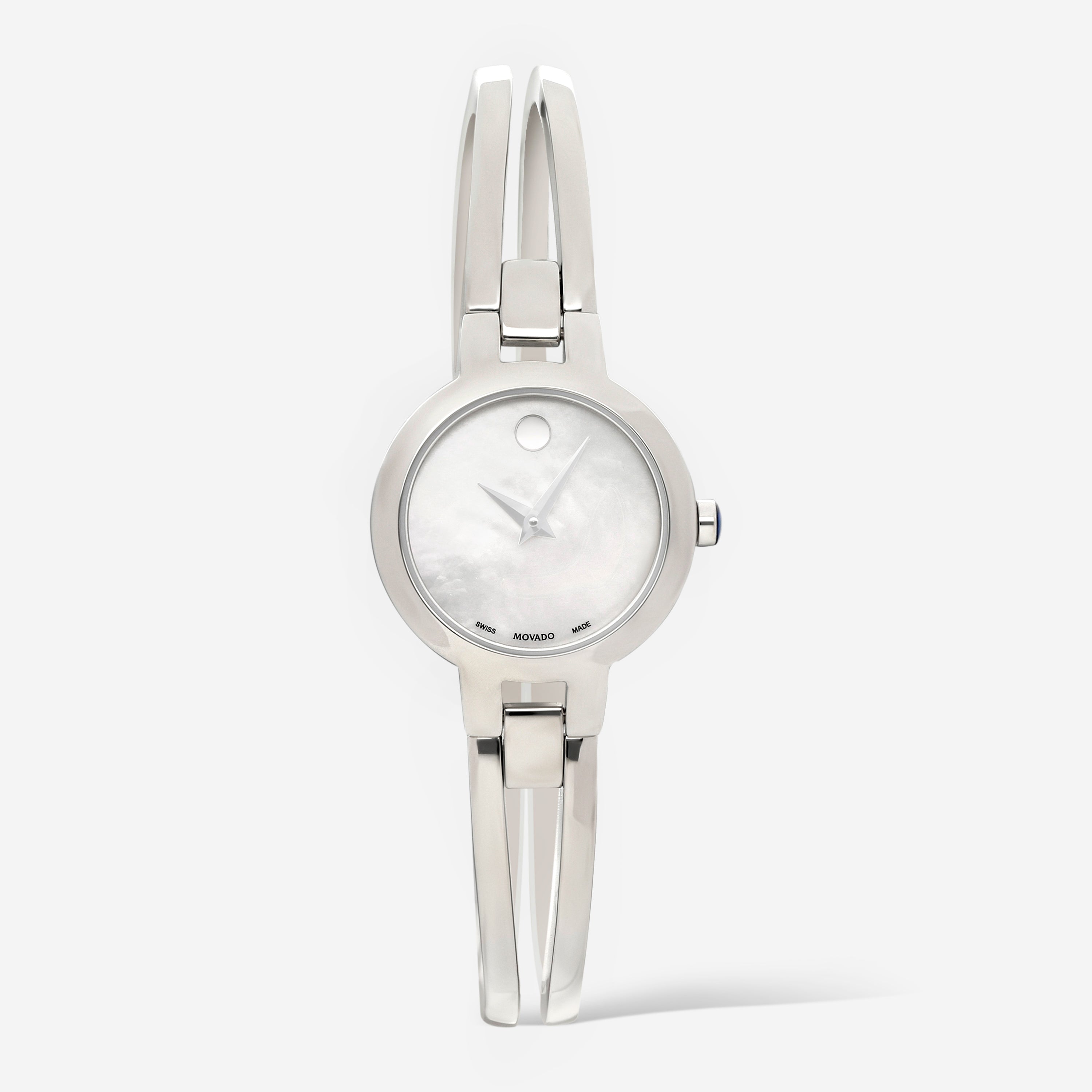 Movado Museum Amorosa 24mm Mother of Pearl Stainless Steel Ladies Watch 0607357 - THE SOLIST
