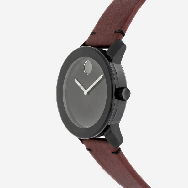 Movado BOLD Black Dial Stainless Steel Quartz Men's Watch 3600602