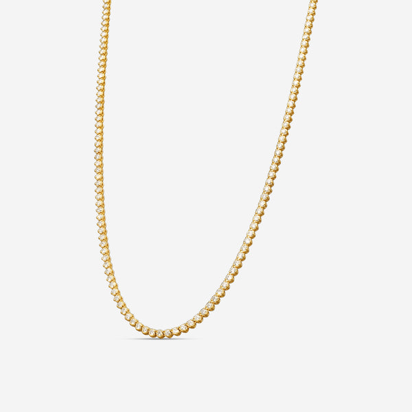 Ina Mar 14K White Gold Martini 20.00ct Tennis Necklace N1154C-FY-500F - THE SOLIST