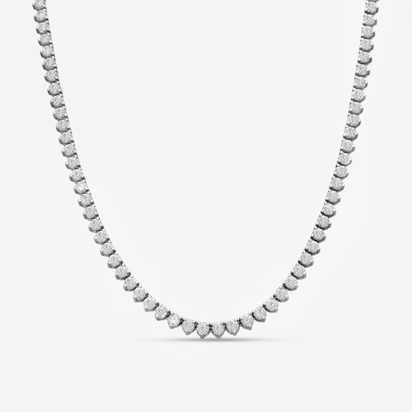 Ina Mar 14K White Gold Martini 15.00ct Tennis Necklace N1154F-FW-1500F - THE SOLIST