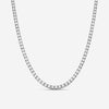 Ina Mar 14K White Gold 4-Prong 15.00ct Tennis Necklace N1197K-FW-1500F - THE SOLIST