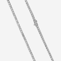 Ina Mar 14K White Gold 4-Prong 15.00ct Tennis Necklace N1197K-FW-1500F - THE SOLIST