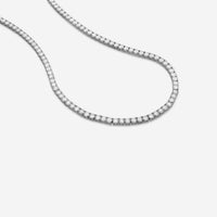 Ina Mar 14K White Gold 4-Prong 15.00ct Tennis Necklace N1197K-FW-1500F - THE SOLIST