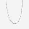 Ina Mar 14K White Gold 4-Prong 20.00ct Tennis Necklace N1197L-FW-2000F - THE SOLIST