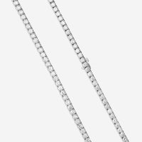 Ina Mar 14K White Gold 4-Prong 20.00ct Tennis Necklace N1197L-FW-2000F - THE SOLIST