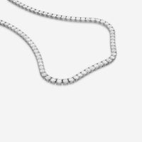 Ina Mar 14K White Gold 4-Prong 20.00ct Tennis Necklace N1197L-FW-2000F - THE SOLIST
