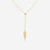 Sydney Evan Spike 14K Yellow Gold Diamond Lariat Necklace N20286-Y