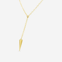 Sydney Evan Spike 14K Yellow Gold Diamond Lariat Necklace N20286-Y