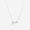Sydney Evan "Faith" 14K White Gold Diamond Pendant Necklace N23360-W18XT