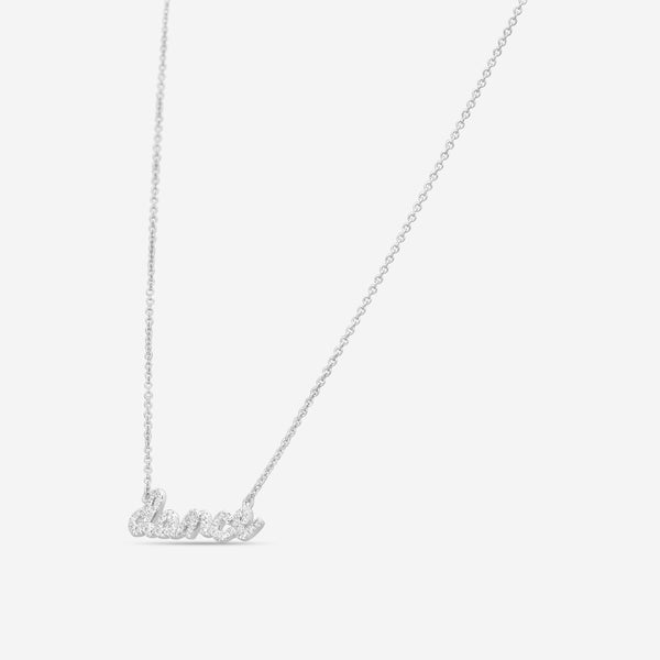Sydney Evan Dance 14K White Gold Diamond Pendant Necklace N25634-W16