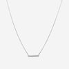 Sydney Evan 14K Blackened Gold Diamond Single Bar Pendant Necklace N29231-B16