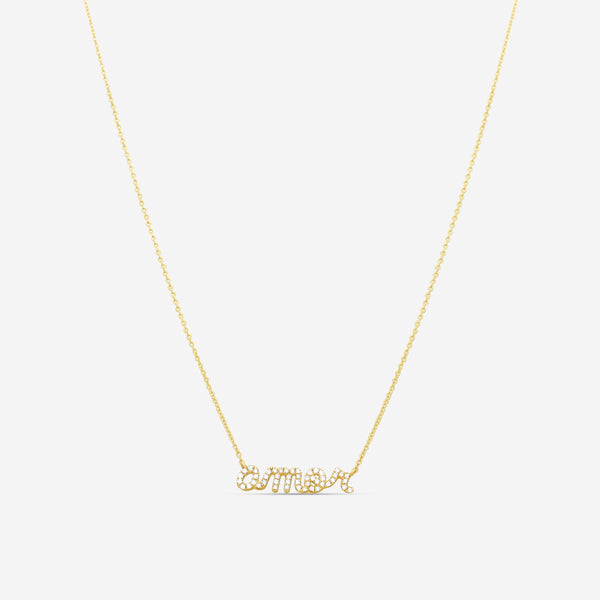 Sydney Evan Amor 14K Yellow Gold Diamond Pendant Necklace N30648-Y18XT