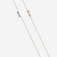 Sydney Evan "MRS" 14K Rose Gold Diamond Pendant Necklace N31497BND-RB18XT