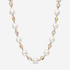 Assael 18K Yellow Gold Moonstone and South Sea Pearl Strand Necklace N4516 - THE SOLIST