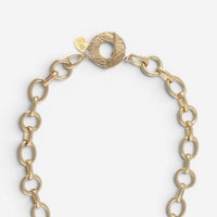 Devon Leigh 18K Rose Gold Plated Brass Hematite Pendant Necklace N4758