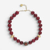 Devon Leigh 18K Yellow Gold Plated Brass Multi-Gemstone Collar Necklace N6474