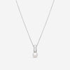 Assael 18K White Gold Akoya Cultured Pearl & Diamond Pendant Necklace N7485 - THE SOLIST
