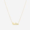 Sydney Evan 14K Yellow Gold Small "Babe" Pendant Necklace NAS1171-Y18XLS