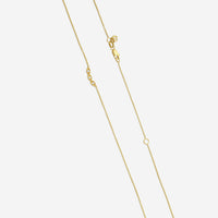 Sydney Evan 3 Curved Protective Eye 14K Yellow Gold Diamond Pendant Necklace NAS1175-Y18XT