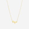 Sydney Evan Small Pure "Dope" 14K Yellow Gold Pendant Necklace NAS1231-Y18XLS