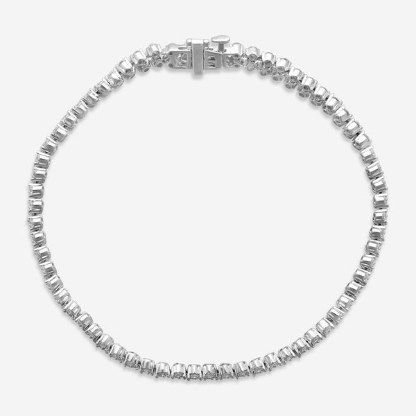 Ina Mar 14K White Gold Diamond Bracelet BC08685-CZ4WG