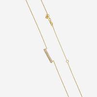 Sydney Evan Full Pavé Roll 14K Yellow Gold Diamond Pendant Necklace NJP1069-Y17XT