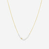Sydney Evan 14K Yellow Gold Graduated Pearl and Diamond Station Necklace NJP1266PE-Y18XT - THE SOLIST