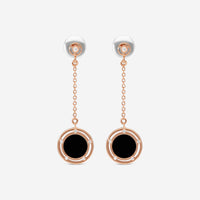 Damiani 18K Rose Gold Diamond Drop Earrings 20086900 - THE SOLIST