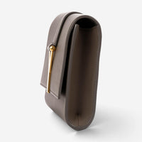 Yves Saint Laurent Classic Y Line Taupe Calf Leather Clutch OAG7742