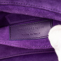 Yves Saint Laurent Classic Y Line Purple Calf Leather Clutch OAG7744
