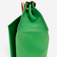 Hermès Herbag Zip Green/Tan Toile Officier Canvas Leather Bag OAG7751