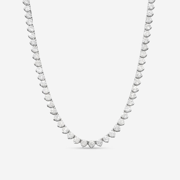 Ina Mar 14K White Gold Diamond Martini Tennis Necklace N1154G-FW-2000F - THE SOLIST