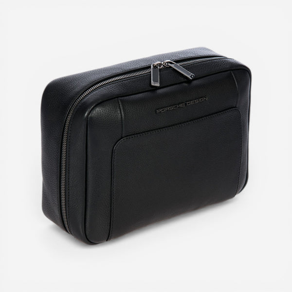 Porsche Design by Bric's Roadster L Black Leather Washbag OLE01011.001 - THE SOLIST