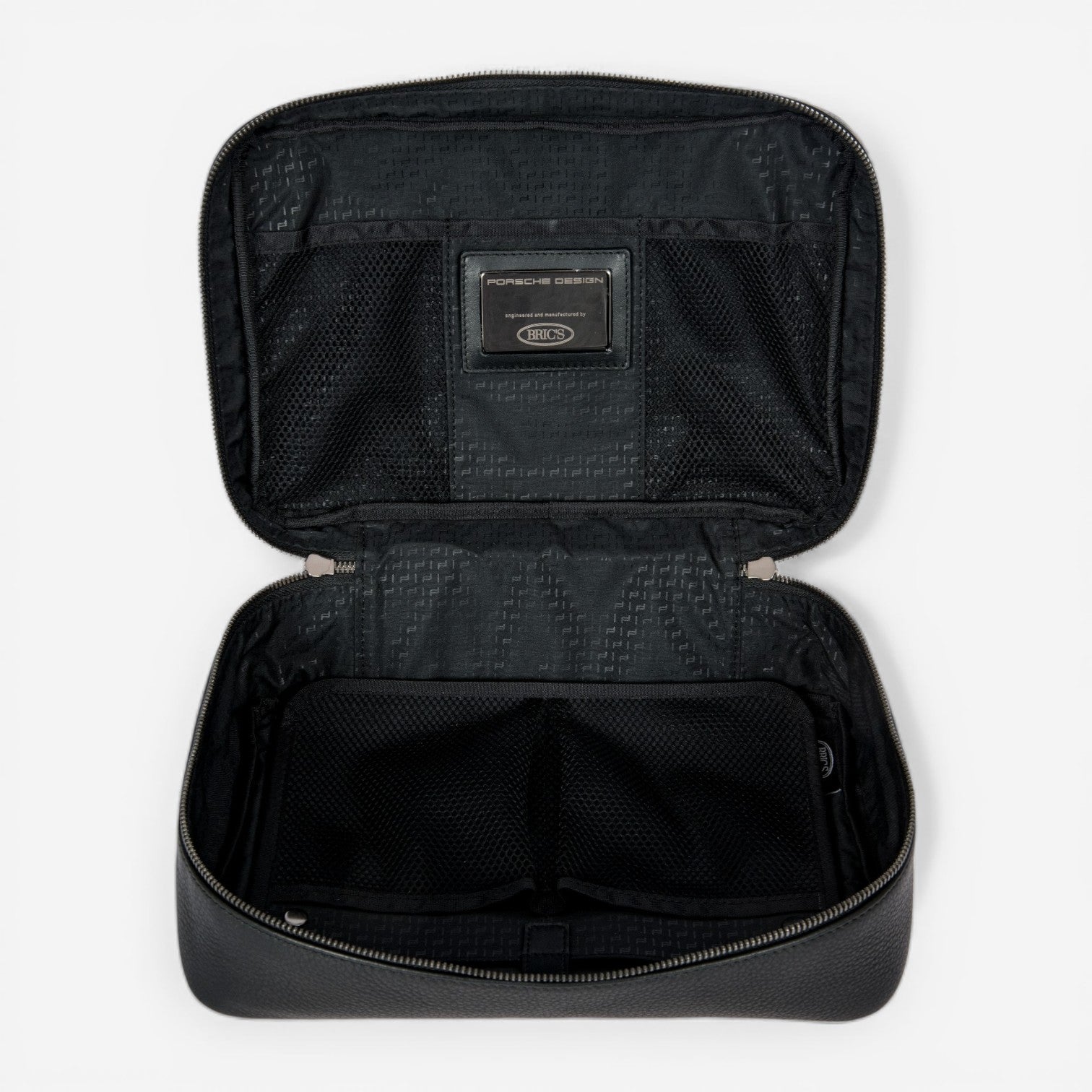 Porsche Design by Bric's Roadster L Black Leather Washbag OLE01011.001 - THE SOLIST