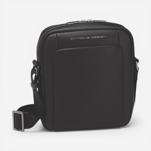 Porsche Design Roadster XS Black Leather Shoulder Bag OLE01510.001 - THE SOLIST