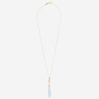 Mimi Milano 18k Rose Gold And Chalcedony Necklace P152R820J