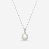 Assael Diamond & South Sea Cultured Pearl Pendant Necklace P3669 - THE SOLIST