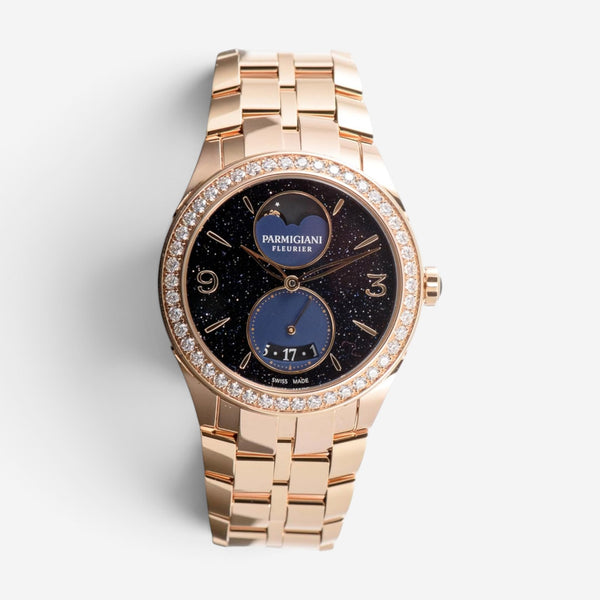 Parmigiani Fleurier Tonda 18K Rose Gold Automatic Ladies Watch PFC811-1510320-B1 - THE SOLIST