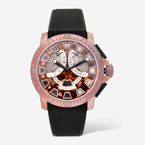 Pierre Kunz Sport Bi-Retrograde Chronograph Limited Edition Bronze Automatic Men's Watch PKG403SPORTLTD2